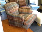 Tartan Fabric Upholstery